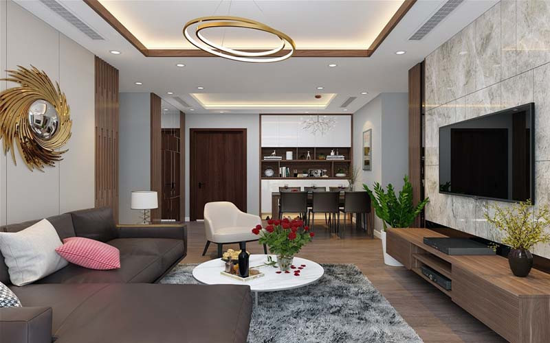 alt text: Thiết kế căn hộ dịch vụ diện tích nhỏ