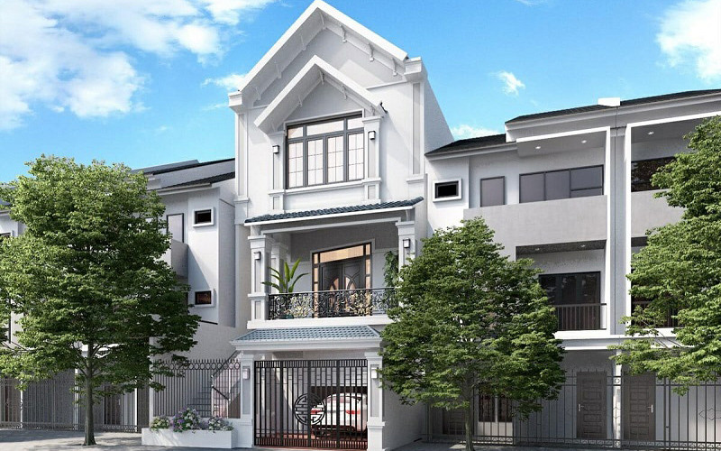 alt: Ưu điểm của nhà phố 3 tầng là tiết kiệm chi phí