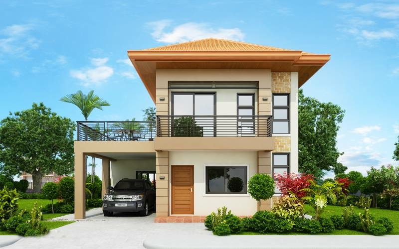 Biệt thự hiện đại 4 phòng ngủ và 1 tầng thượng