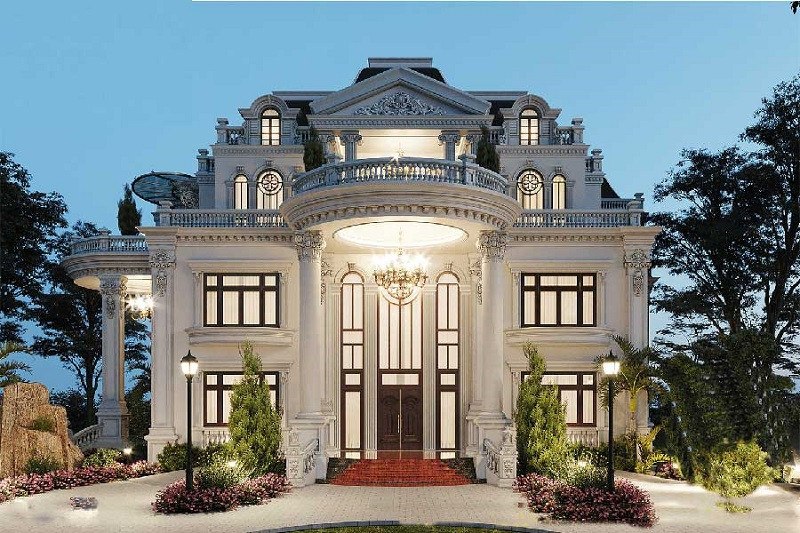 biệt thự lâu đài đẹp