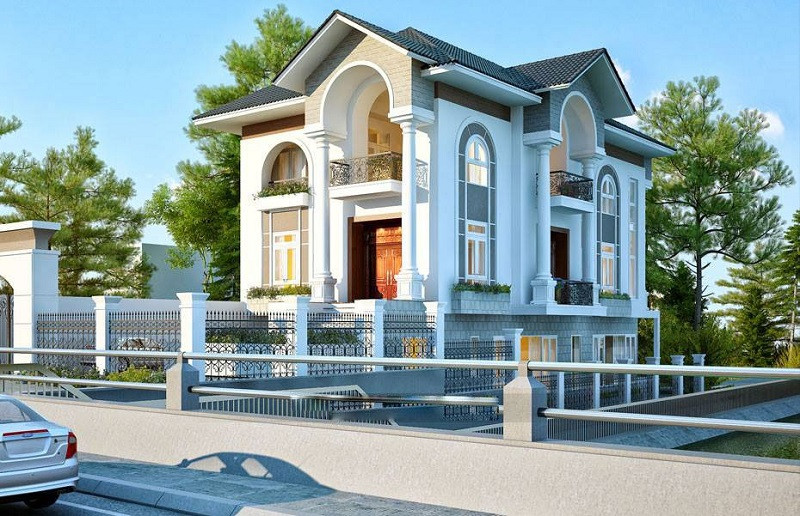 biệt thự tân cổ điển đẹp