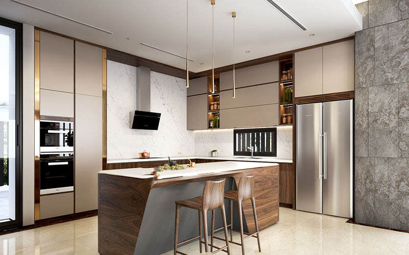Đảo bếp hiện đại