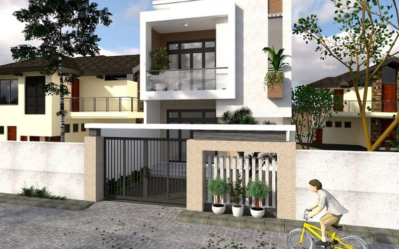 Đơn vị thiết kế nhà phố 3 phòng ngủ đẹp và hiện đại