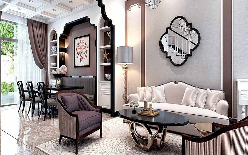 đơn vị thiết kế nội thất bán cổ điển tại hcm