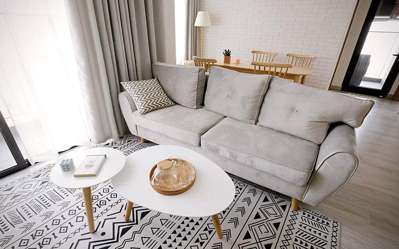 Ghế sofa màu ghi sáng