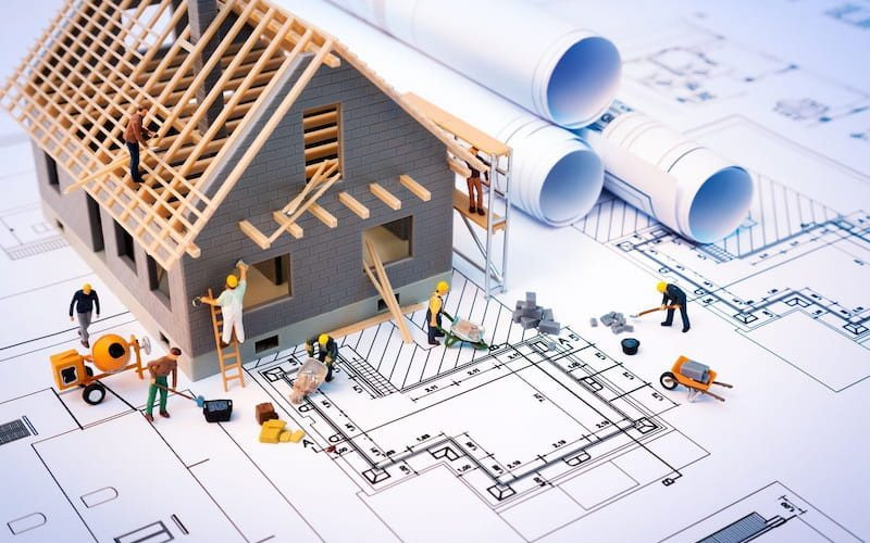 Hình ảnh minh họa sân thượng và mái nhà phố