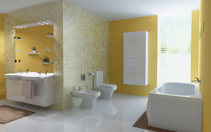 Không nên đặt nhà vệ sinh ở hướng Đông Bắc, Tây Nam hay Nam