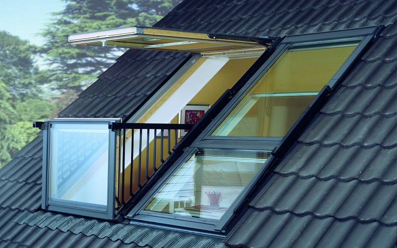Mái che giếng trời bằng kính cường lực