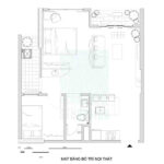 Mặt bằng thiết kế căn hộ 54m2