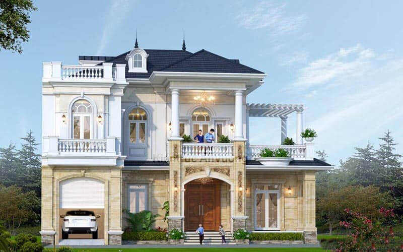 Mẫu nhà phố 3 phòng ngủ hiện đại