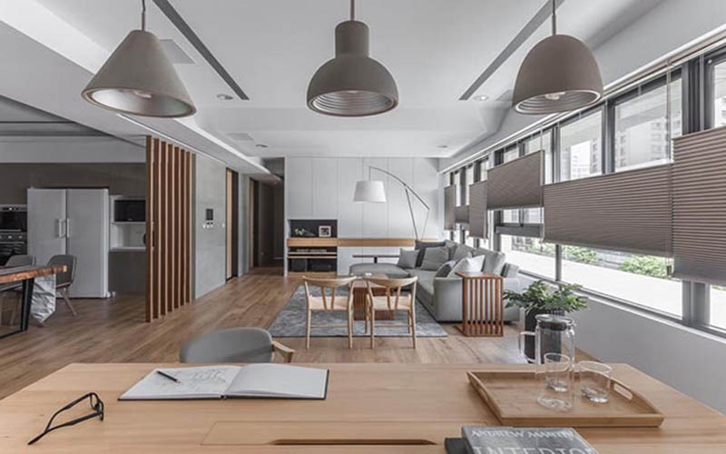 Mẫu thiết kế nội thất nhà phố hiện đại