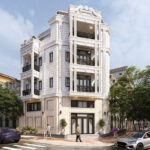 nhà phố 2 mặt tiền tân cổ điển