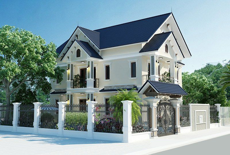 nhà phố 2 tầng 5x13m có gác lửng