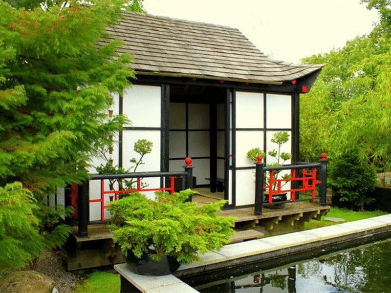 Nhà phố phong cách Nhật Bản hài hòa với thiên nhiên