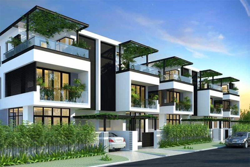 Phân biệt giữa biệt thự song lập và đơn lập