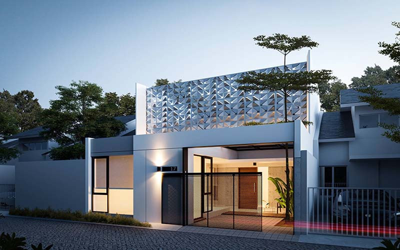 Tấm che ACP tạo hiệu ứng thị giác độc đáo