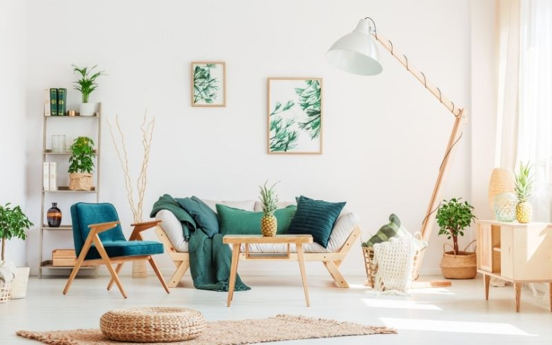 Thiết kế nội thất nhà phố với những đồ vật giản đơn