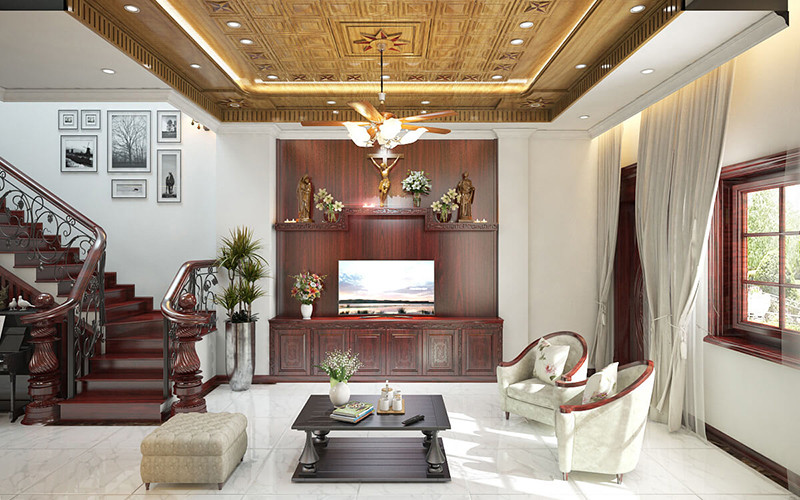 Trang trí nội thất tân cổ điển