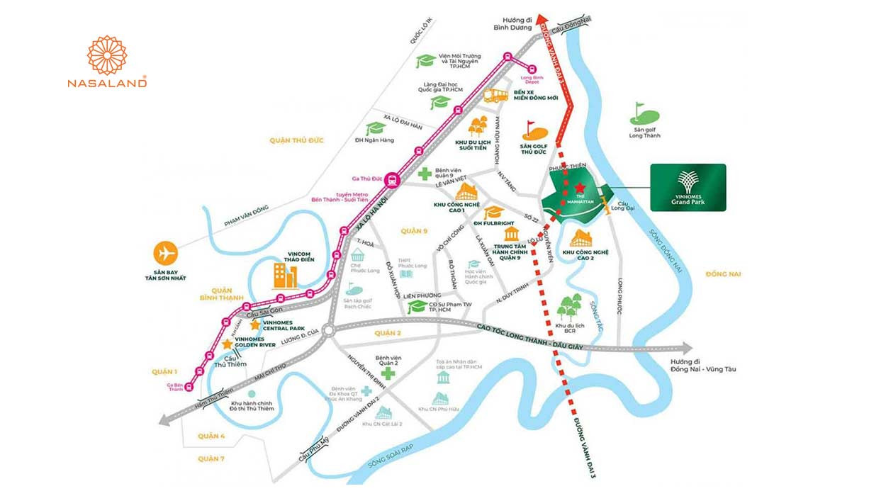 Công Viên Ánh Sáng Vinhomes Grand Park 36ha có gì đặc biệt?
