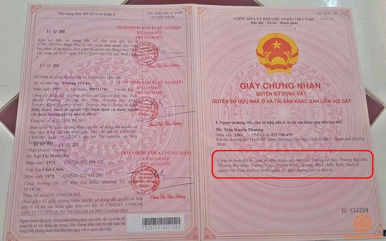 Đất sổ chung khó vay ngân hàng hoặc thế chấp