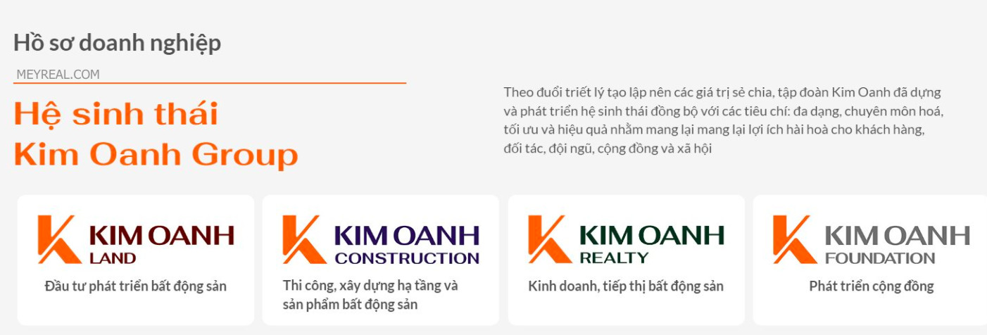 Tập đoàn Bất động sản Kim Oanh Group với chiến lược phát triển mới