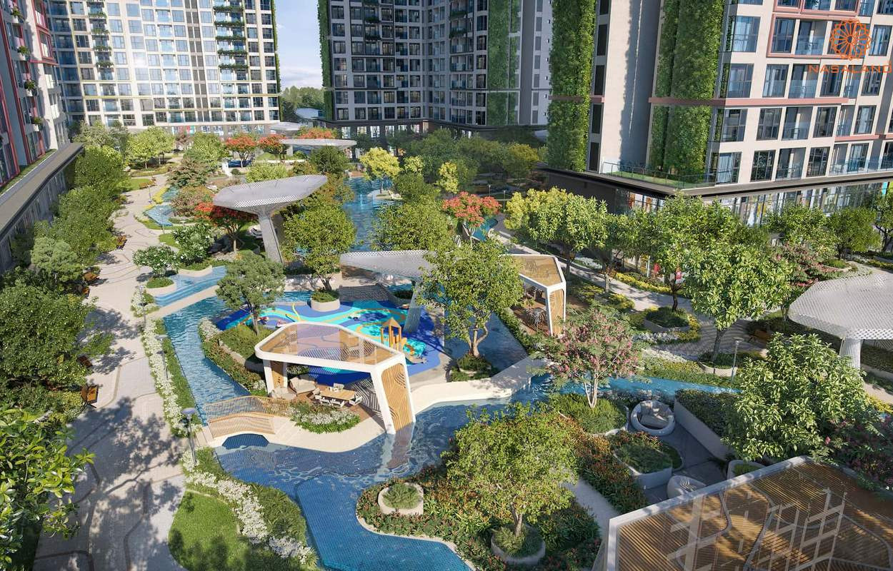Hình ảnh nội khu dự án Lumiere Boulevard