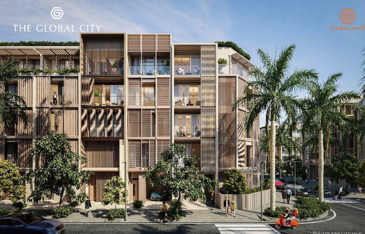 Hình ảnh thiết kế Nhà phố The Global City