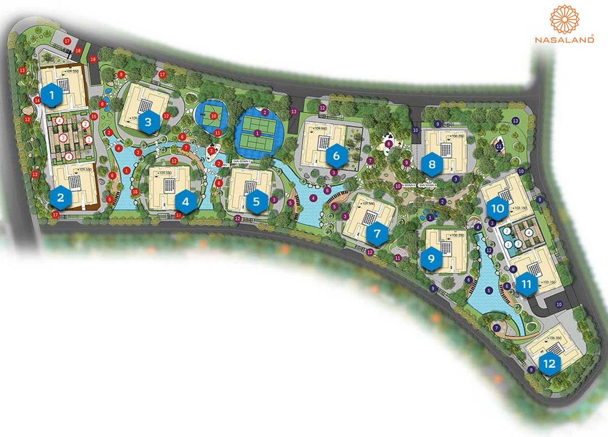 MẶT BẰNG TỔNG THỂ DATXANHHOME RIVERSIDE CÓ GÌ ĐẶC BIỆT?