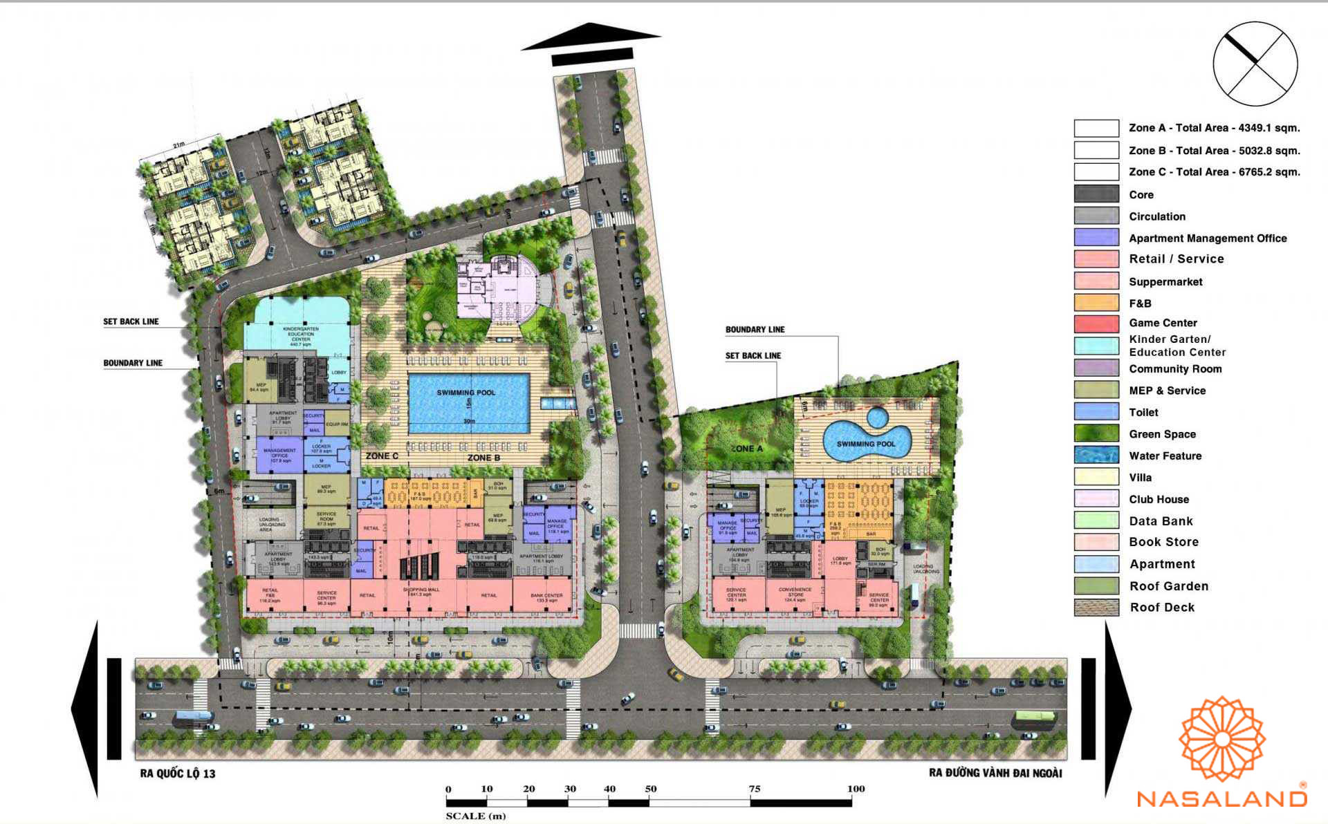 Mặt bằng Urban Green tổng thể