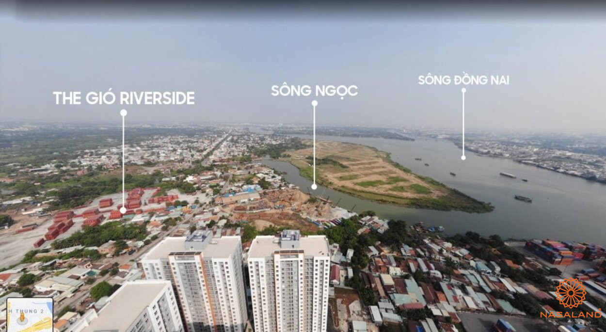 The Gio An Gia sở hữu vị trí có view sông xanh mát, không khí trong lành