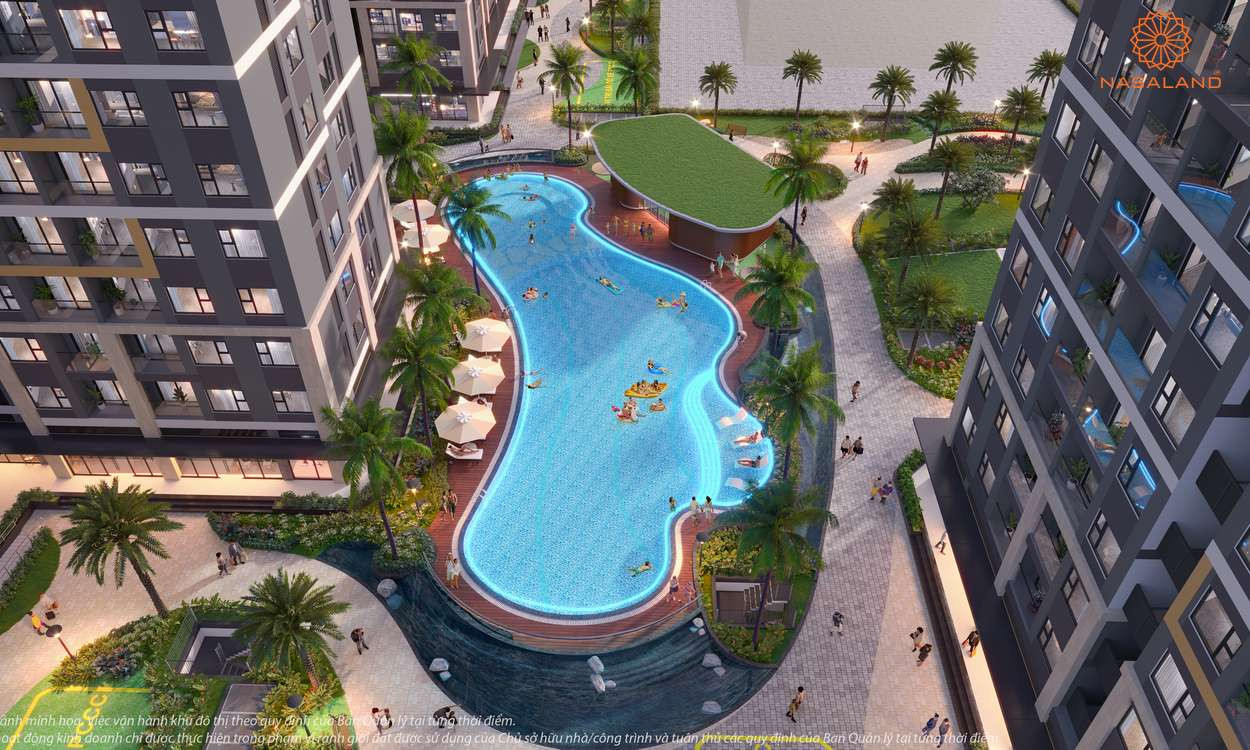 Tiện ích The Beverly Solari – Hồ bơi ốc đảo Oasis