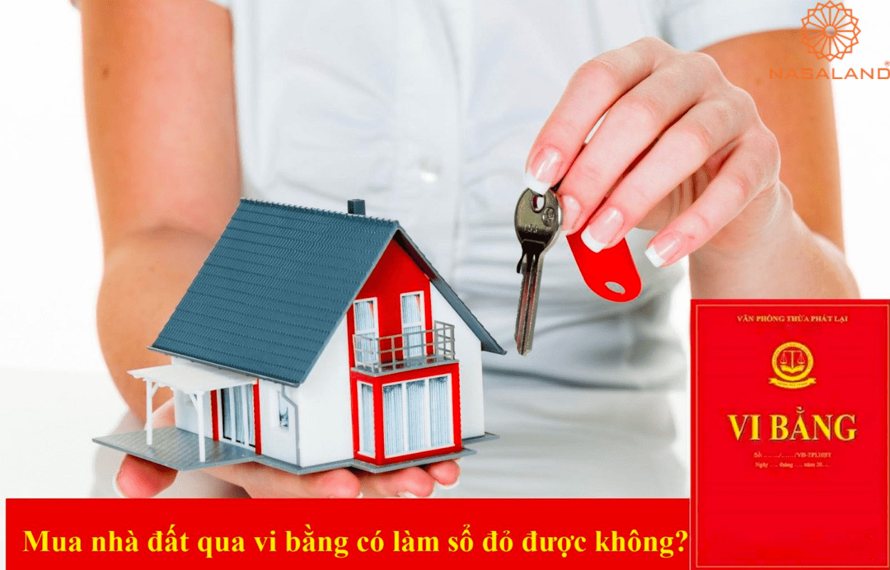Vi bằng công chứng không thể lập sổ đỏ