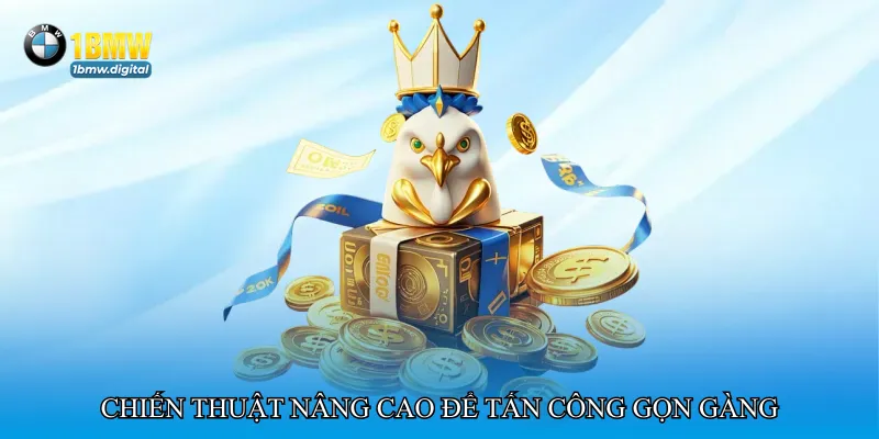 Đá gà tấn công gọn gàng