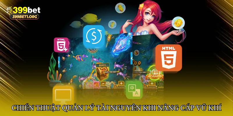 Bắn cá nâng cấp vũ khí